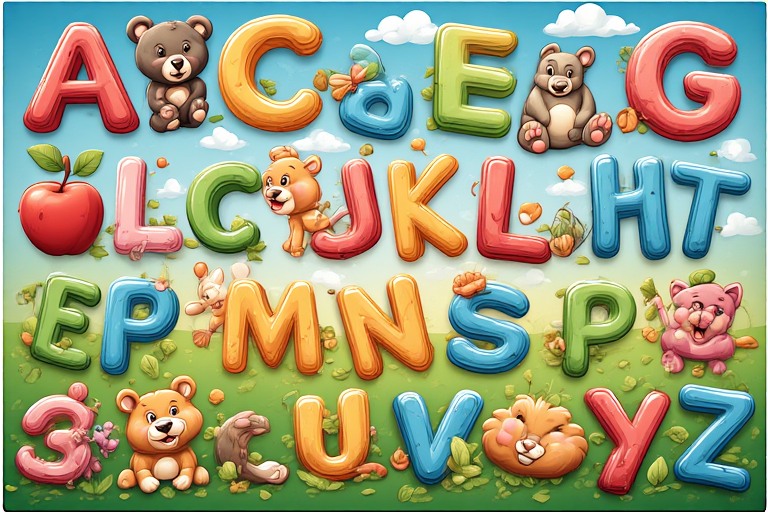 Çocuklar İçin Alfabe Puzzle – Eğitici Ahşap Harf Puzzle | Okul Öncesi Zeka Oyunu